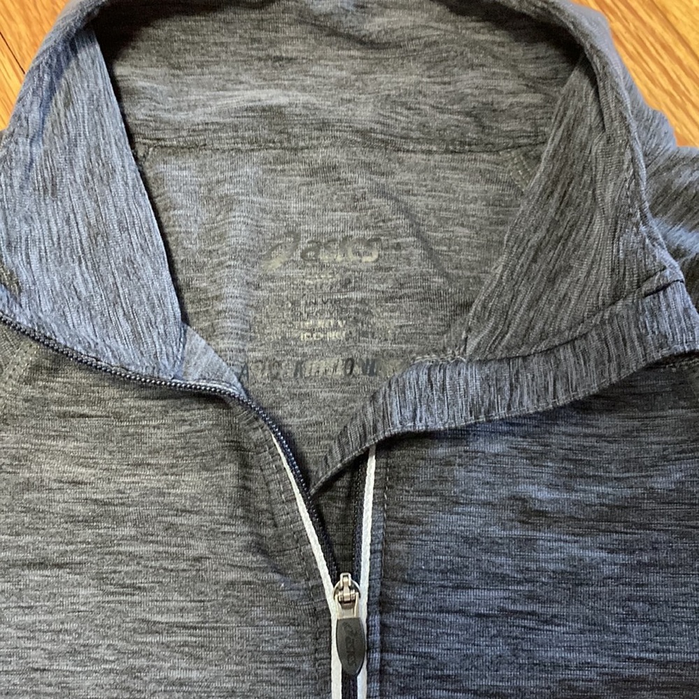 Asics Women's Blue Jacket - Picture 2 of 6
